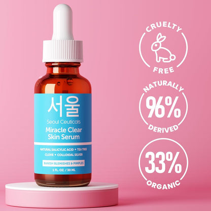 Natural Acne Treatment Serum with Salicylic Acid