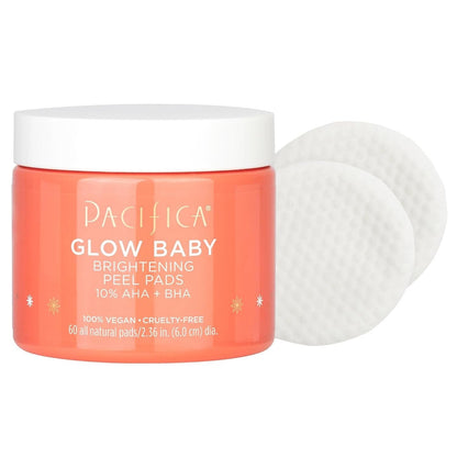 Natural Glow Exfoliating Face Pads 60 Count