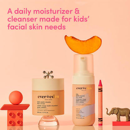 Gentle Kids Daily Face Moisturizer (Peach Scent) 50ml
