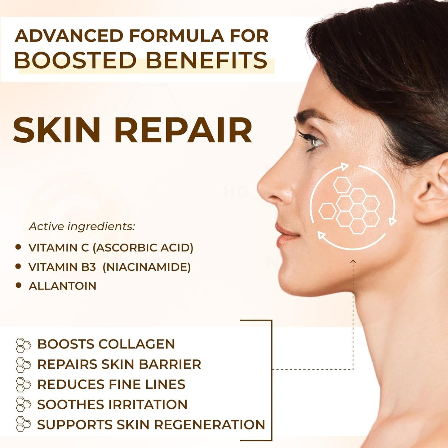 Natural Vitamin C Face Serum - Anti Aging Moisturizer