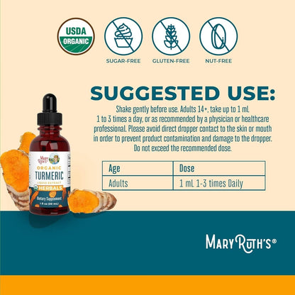 Natural Turmeric Extract Supplement for Immune Support