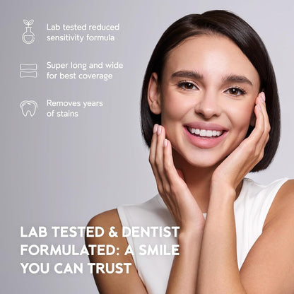 Effective At Home Teeth Whitening Strips 21 Count