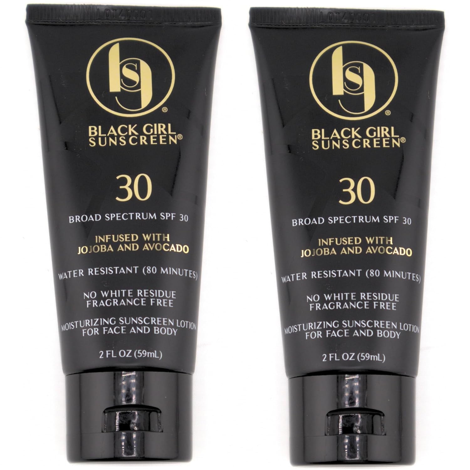 Natural Sunscreen for Dark Skin SPF 30 - 2 Pack - Mycosmeticslondon