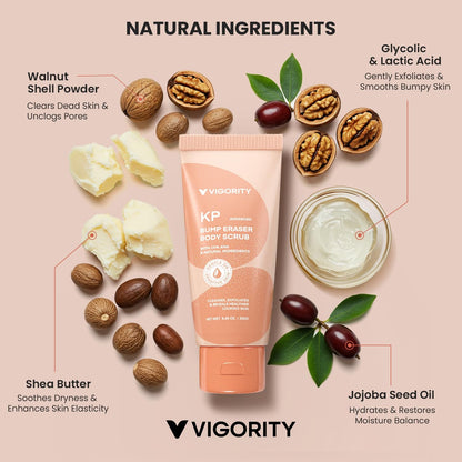 Gentle Exfoliating Body Scrub 250ml - Softens Rough Skin