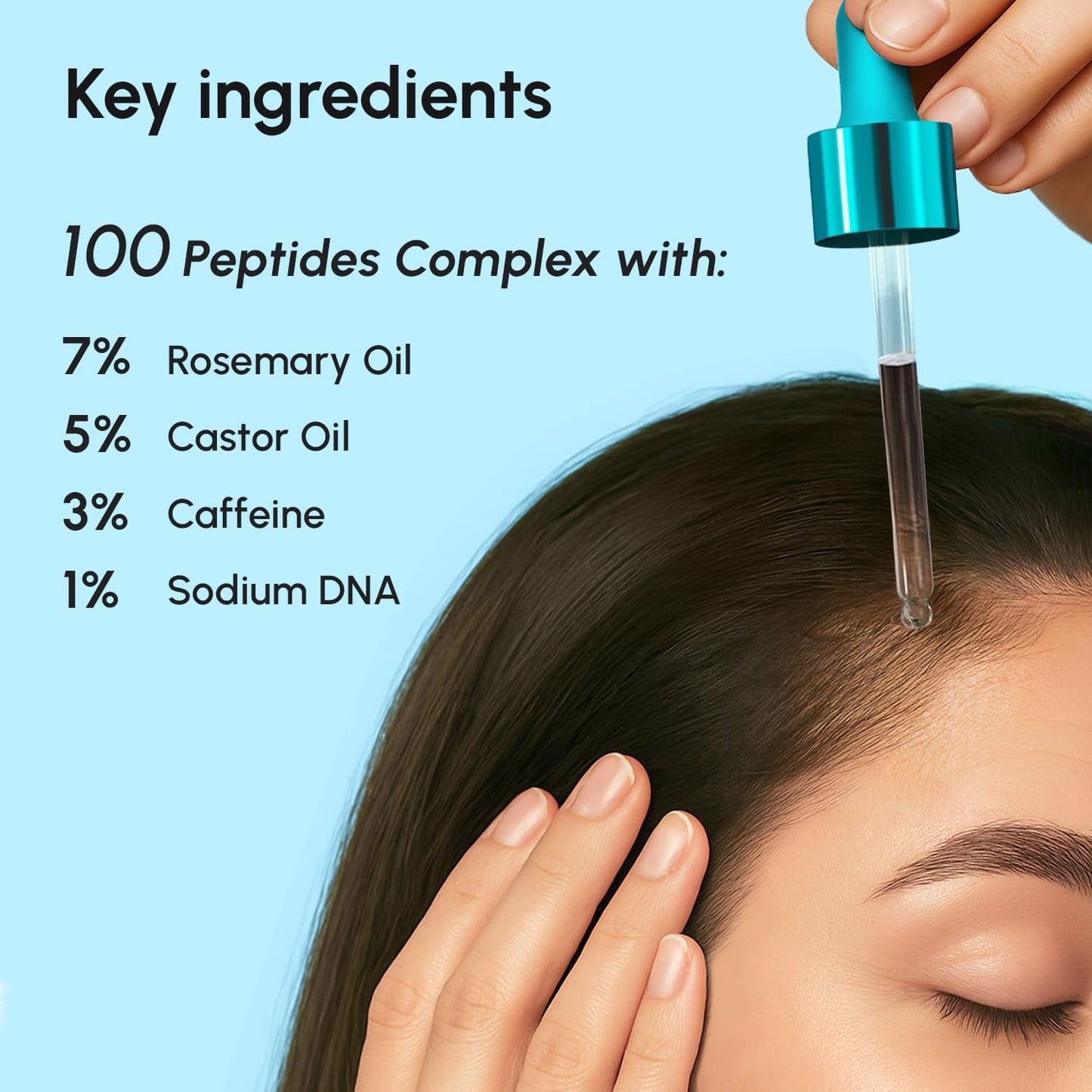 Nourishing Hair Growth Serum for Thicker Longer Hair