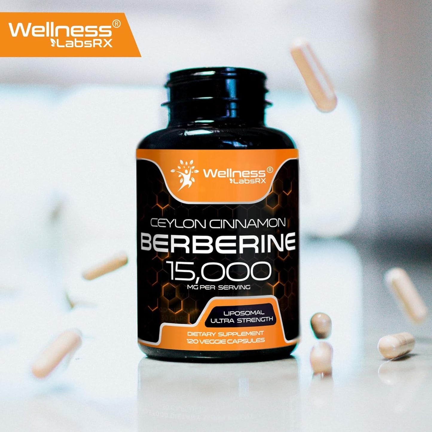 Strong Metabolic Support Berberine 1500mg Supplement
