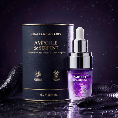 CHALLANS de PARIS Snakes Serum 30ml - Smooths Wrinkles, Tighter Skin