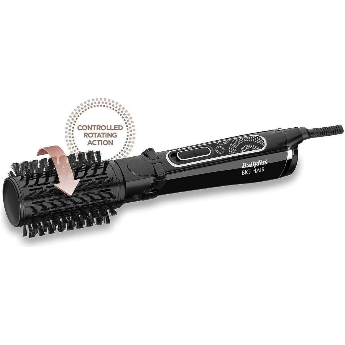 Large Hair 50mm Hot Air Styling Brush Black