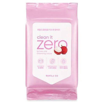 Gentle Lychee Cleansing Wipes - 30 Count - Mycosmeticslondon