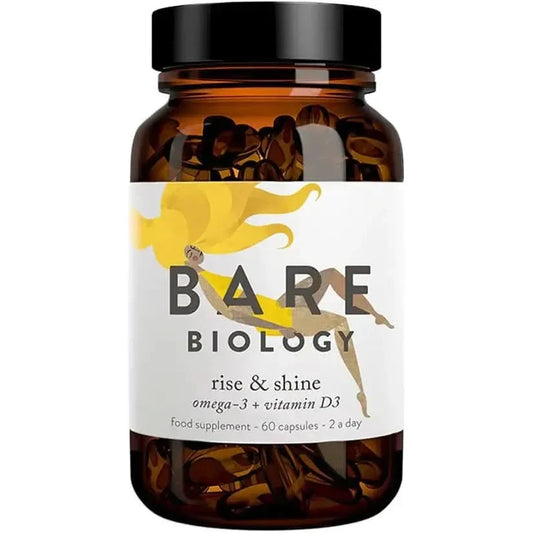 Essential Omega-3 & Vitamin D Supplement Capsules - Mycosmeticslondon