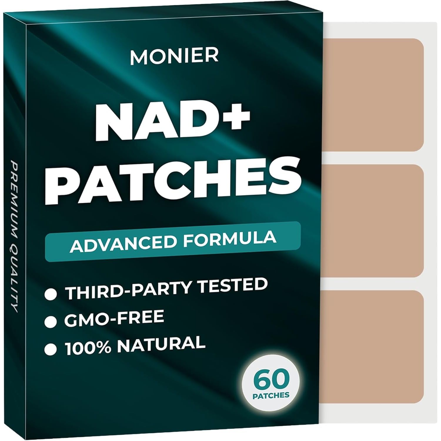 Natural Energy Patches - 60 Count, Easy Use Booster - Mycosmeticslondon