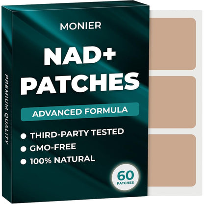 Natural Energy Patches - 60 Count, Easy Use Booster - Mycosmeticslondon