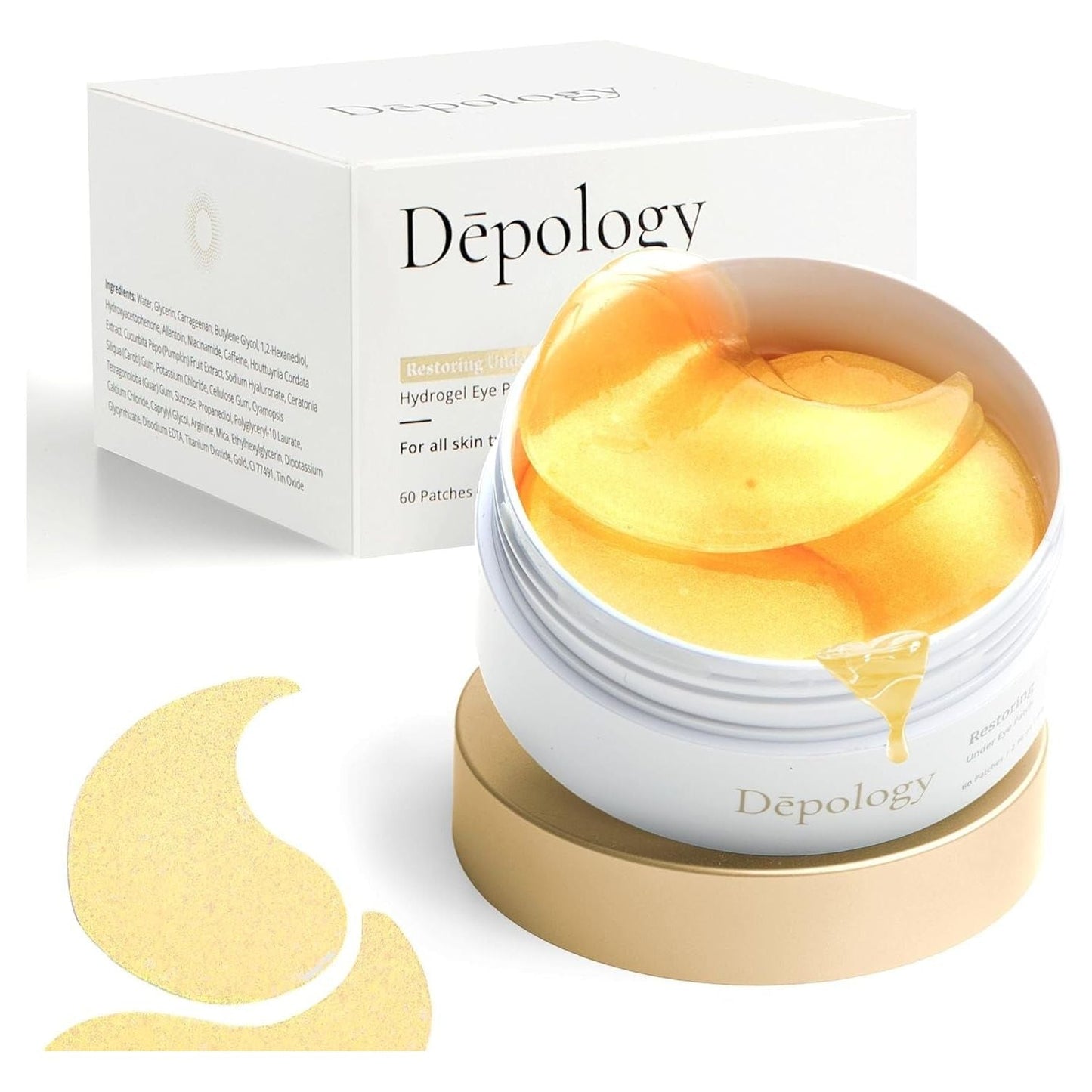 Brightening Anti-Puff Eye Masks with Caffeine & Niacinamide - Mycosmeticslondon
