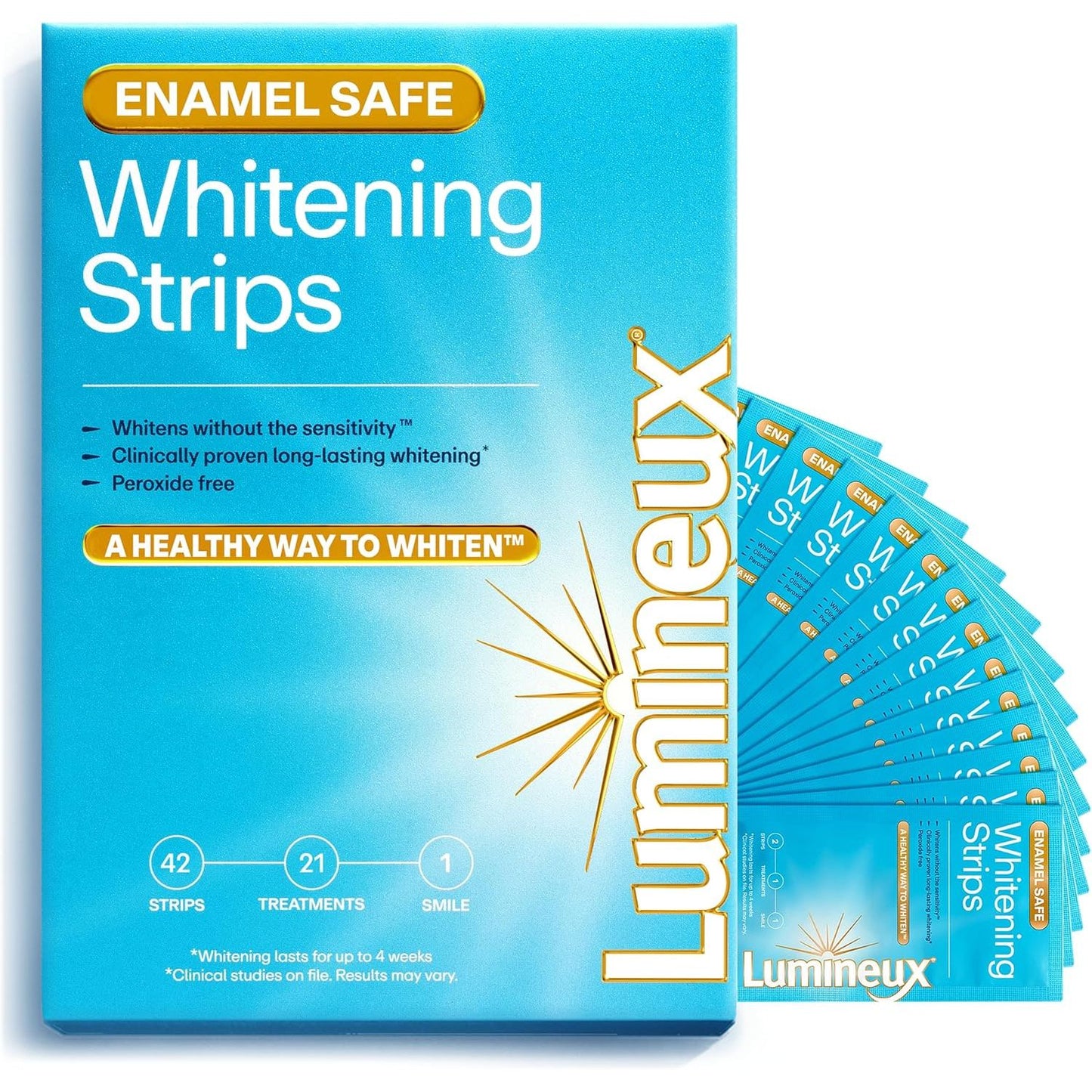 Effective At-Home Teeth Whitening Strips Kit - Mycosmeticslondon