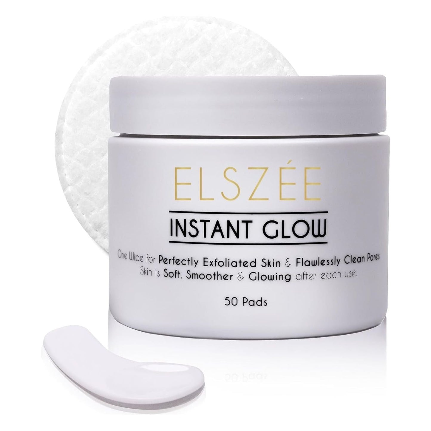 Brightening Facial Pads - 50 Count | Gentle Exfoliating Treatment - Mycosmeticslondon