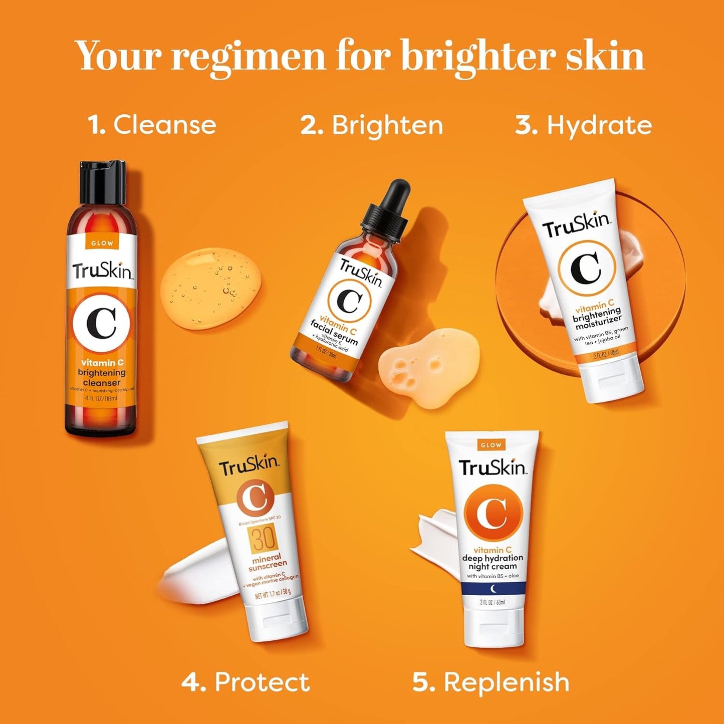 Natural SPF 30 Sunscreen with Vitamin C & Collagen
