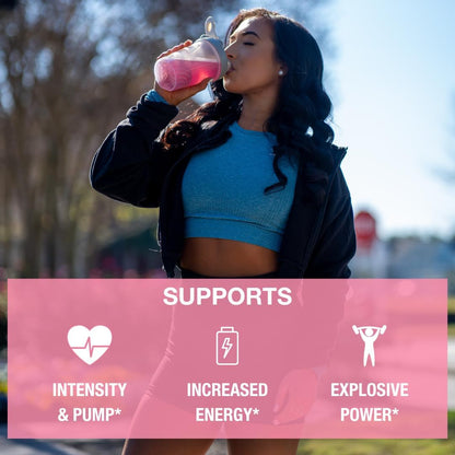 Natural Pink Lemonade Pre Workout Booster