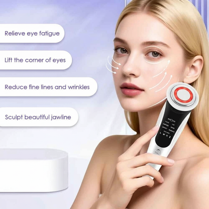 7-in-1 LED Facial EMS Lifting & Vibration Massager
