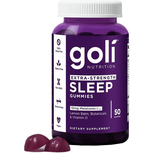 Strong Sleep Aid Gummies with Melatonin & Calming Herbs - Mycosmeticslondon