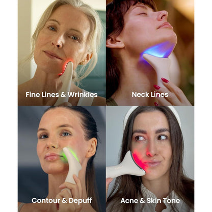 Advanced 3 in 1 Facial Massager for Firming and Glow
