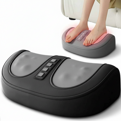 Heated Foot Massager with Vibrations for Lumbar Back Knee Pain