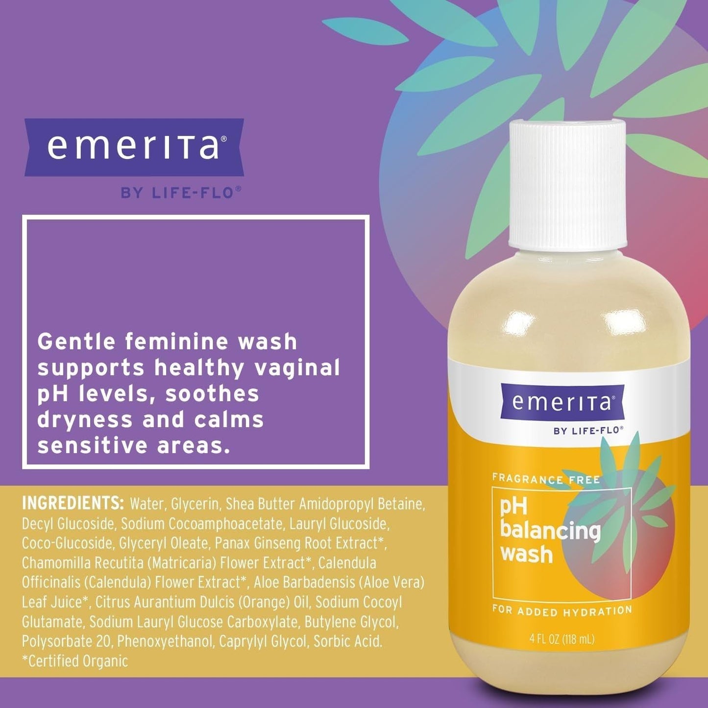 Natural pH Balanced Feminine Wash for Women