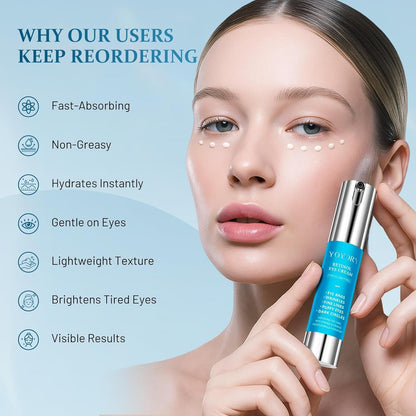 Anti Aging Eye Cream Reduces Wrinkles & Dark Spots