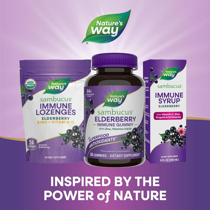 Elderberry Immune Boost Gummies with Vitamin C & Zinc