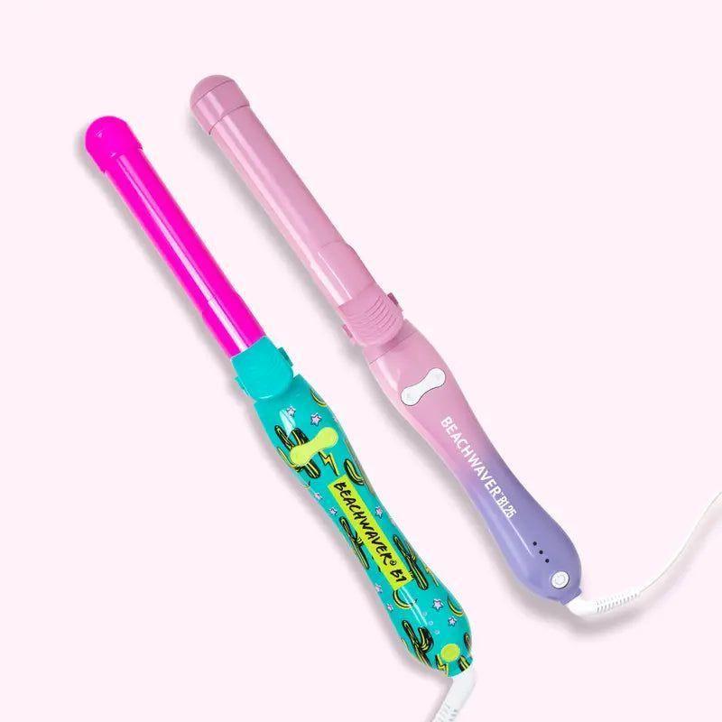 Vibrant Beach Wave Curling Iron Duo Deal