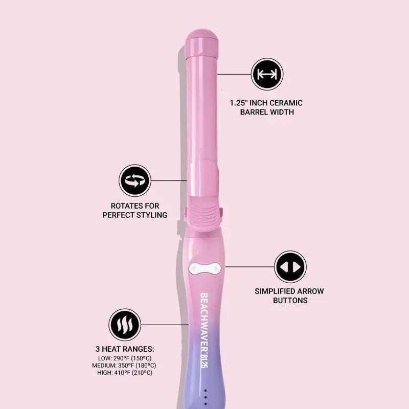 Vibrant Beach Wave Curling Iron Duo Deal