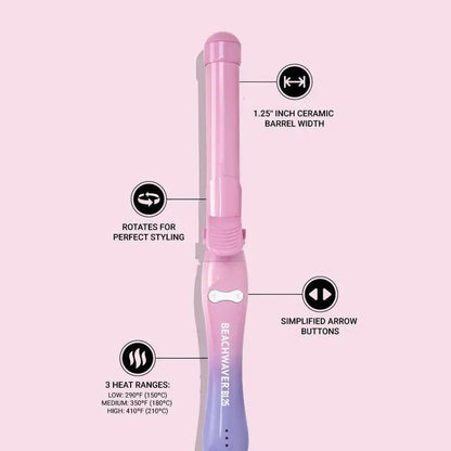 Vibrant Beach Wave Curling Iron Duo Deal