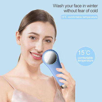 Gentle Exfoliating Facial Cleaning Brush Massager