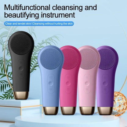 Gentle Exfoliating Facial Cleaning Brush Massager