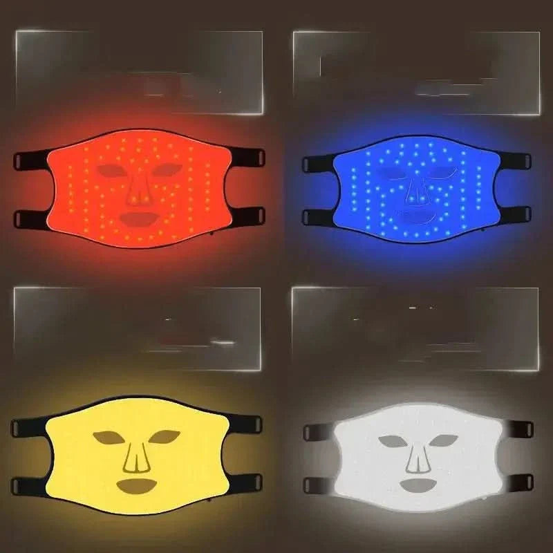 Silicone Face Mask LED Light Therapy Device