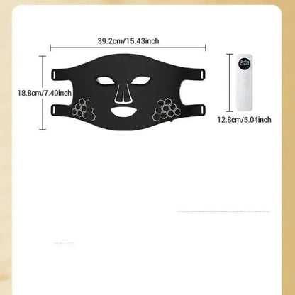 Silicone Face Mask LED Light Therapy Device