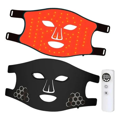 Silicone Face Mask LED Light Therapy Device