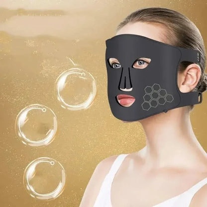 Silicone Face Mask LED Light Therapy Device