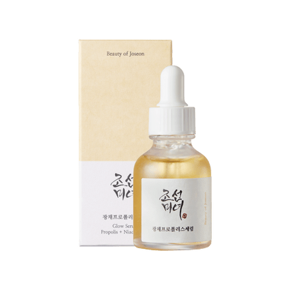 Natural Korean Glow Face Serum: Hydrating Propolis & Niacinamide - Mycosmeticslondon