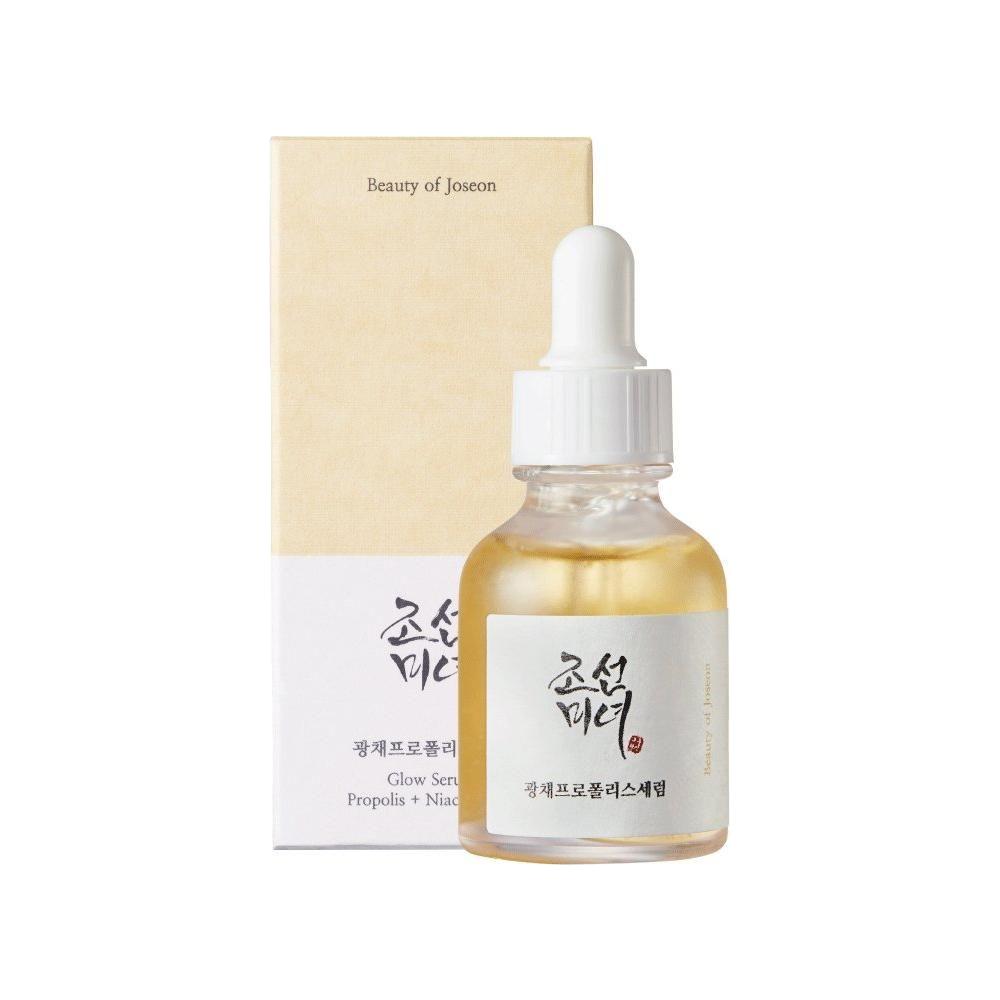 Natural Korean Glow Face Serum: Hydrating Propolis & Niacinamide