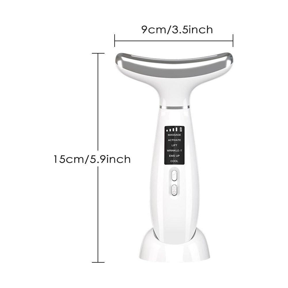 Cooling Neck Massager for Wrinkle Reduction