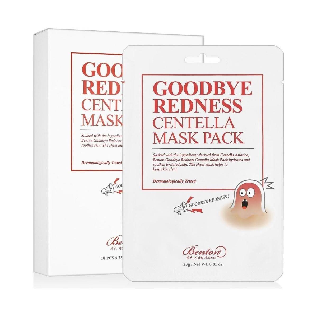 Calming Centella Face Mask - 10 Pack Soothing Skin Care