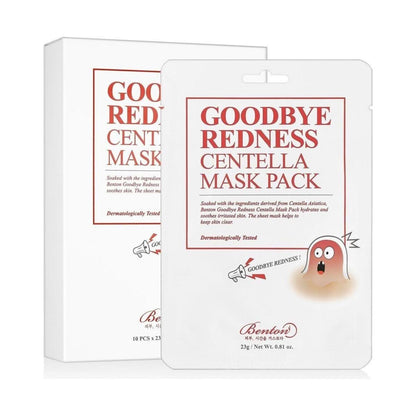 Calming Centella Face Mask - 10 Pack Soothing Skin Care