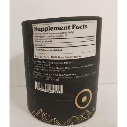 Premium Himalayan Shilajit Extract - High Strength Gold Resin