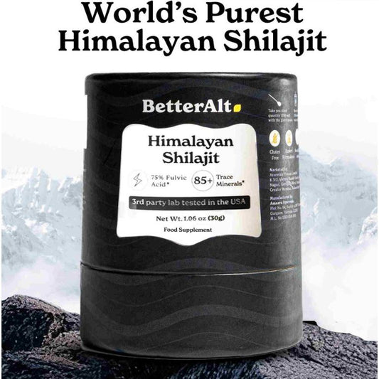 Premium Himalayan Shilajit Extract - High Strength Gold Resin - Mycosmeticslondon