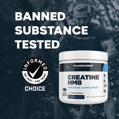 Pure Creatine HMB Muscle Supplement 210g