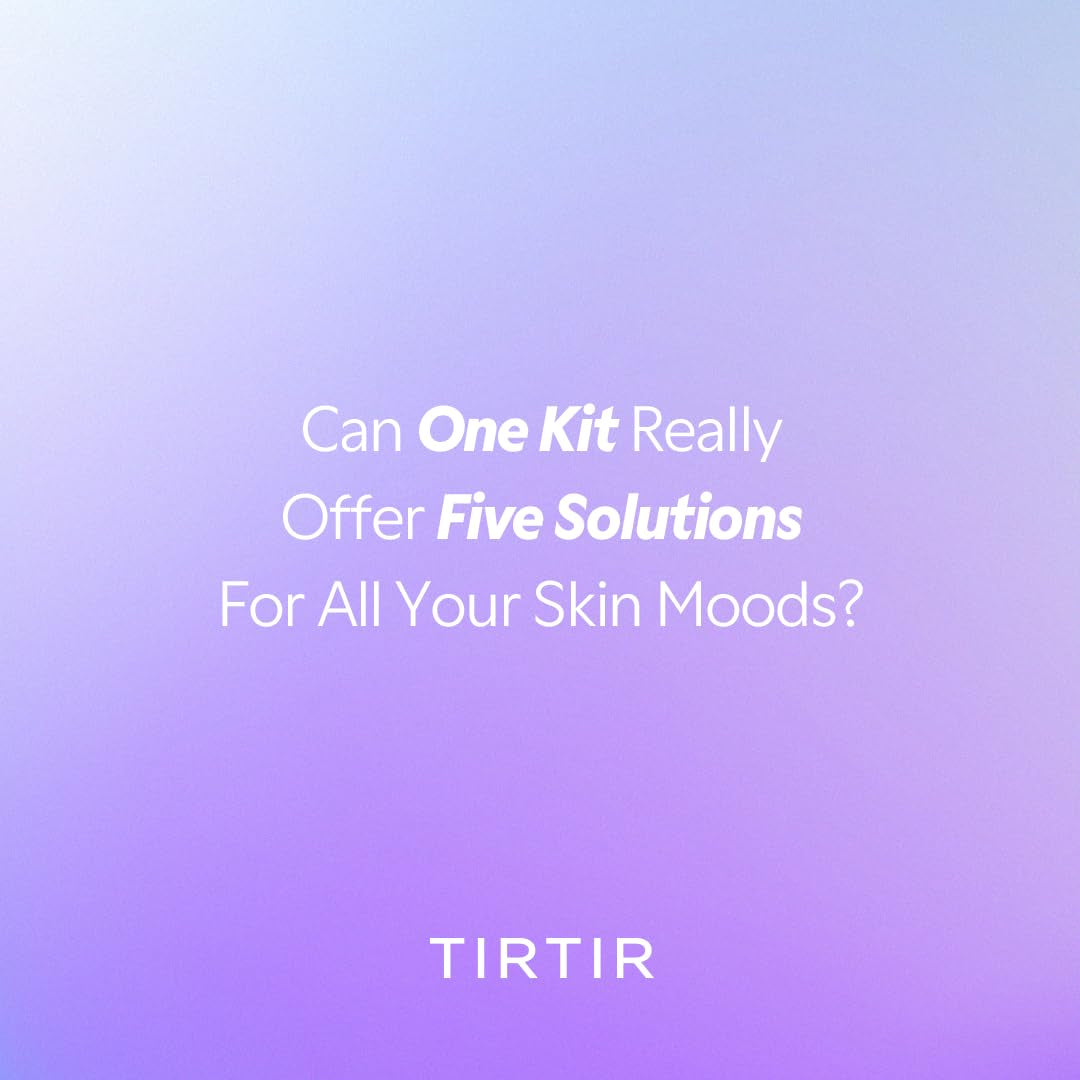 Natural Glow Face Serum Set - 5 x 10ml Hydrating Skincare