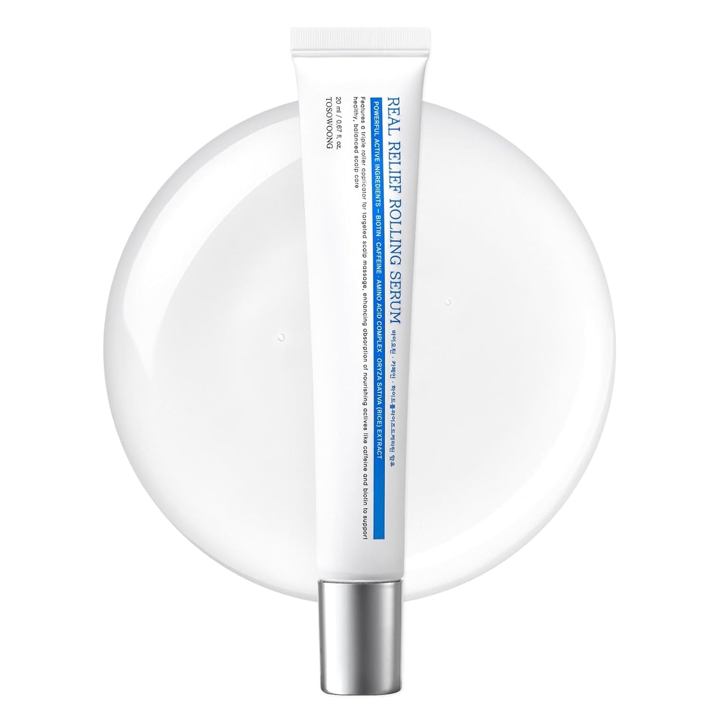 Natural Hair Growth Rolling Serum 20ml - Mycosmeticslondon