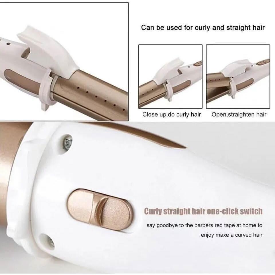 Large 2-in-1 Curl and Flat Iron Styler