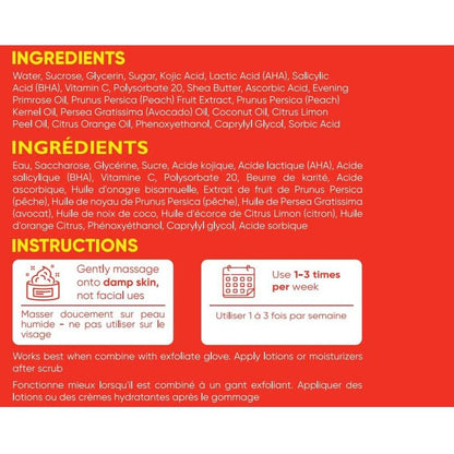 Gentle Skin Exfoliator Scrub for Smooth Bikini Line