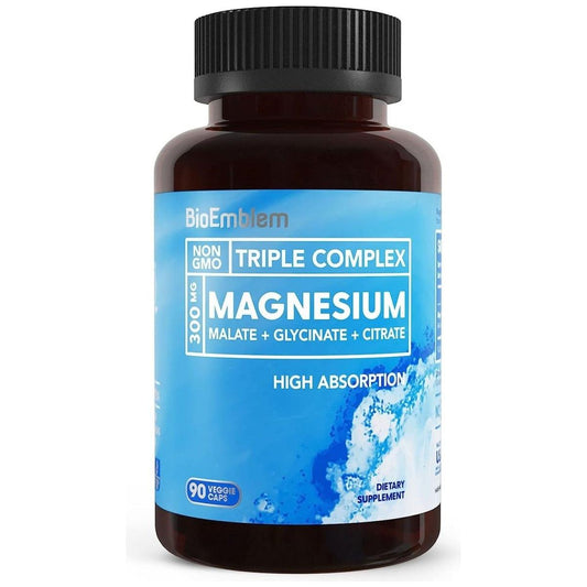 High Potency Magnesium Supplement 300mg 90 Count - Mycosmeticslondon